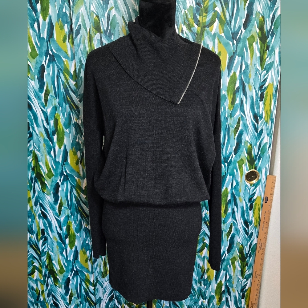 ALL SAINTS Ridley Cowl Neck Sweater Dress